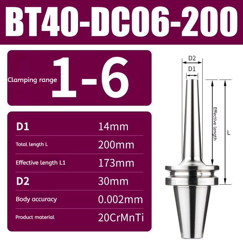 10045 BT30/BT40/BT50-DC high precision back-pull tool holder Shandong Denso Pricision Tools Co.,Ltd.